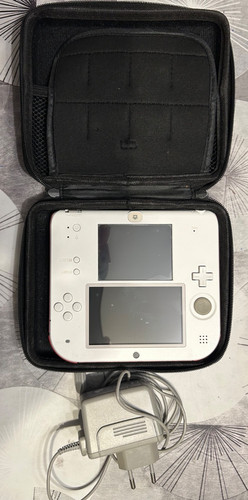 Nintendo 2ds blanche rouge - 2ds, blanche/rouge