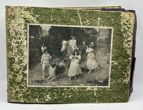 Ancien album photo cartes - photo, &