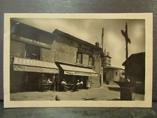 cpa 69 st andre la cote eglise place et croix hotel des touristes animee