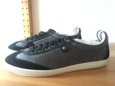 Chaussures Le Coq Sportif Provencale, Noir & Gris, molleton, EU41 homme NEUVES