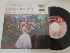 Sidney Bechet – Premier Bal  ORIGINAL RELEASE FRANCE 1959  VG+ AVEC LANGUETTE