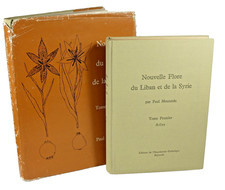 Paul Mouterde NOUVELLE FLORE du LIBAN et de la SYRIE BEYROUTH 1966 ATLAS