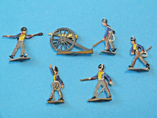 Plats d'étain - Zinnflachfiguren  : Artilleurs anglais premier empire