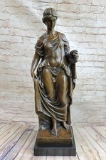 53 CM Western Art Déco Bronze