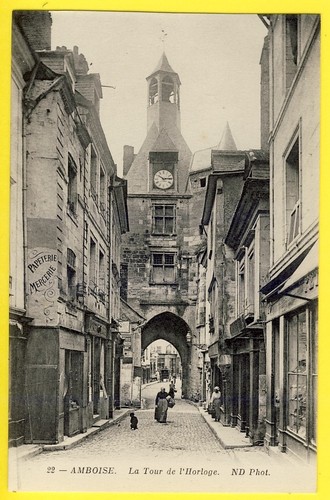 Cpa amboise tour de - 37,