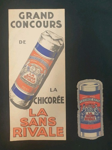 Publicité ancienne chicorée - publicitÉ,