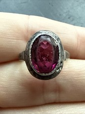 Ancienne Bague En Argent