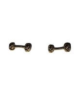 Metallic Silk Knot Gold Tone