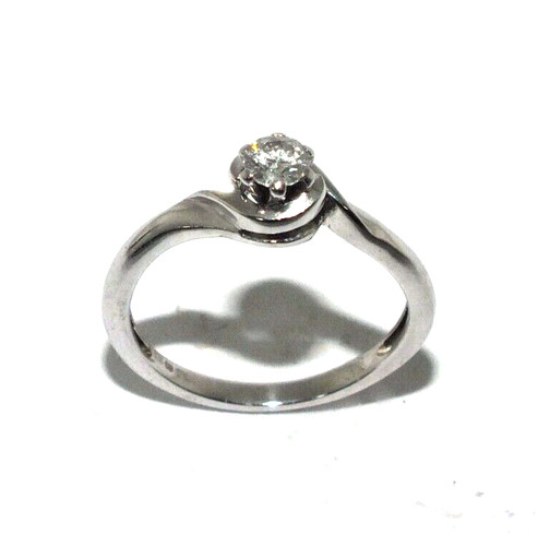 Bague blanc 9 carats - en,