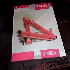 Fassi Bergamo Grue Hydraulique