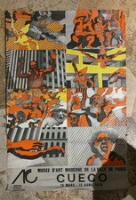 Affiche vintage Cueco 1970 art