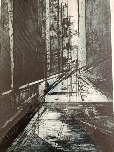 Lithographie abstrait - lithographie,