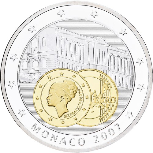 Monaco médaille 2 euro - 2,
