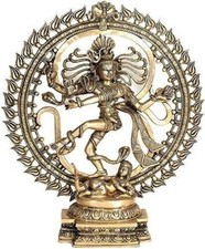 Nataraja en laiton dans Om