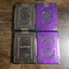 Les Cartes À Jouer Constellation Or Et Violet Nouveau Et Scellé Deckidea