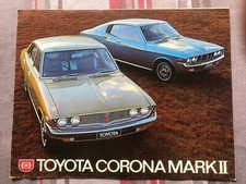 Toyota Dépliant Corona MkII