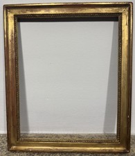 Cadre XIXè doré à décors