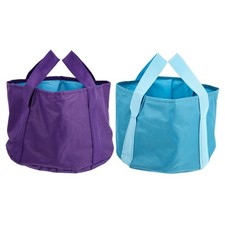 2 Pcs Foot Bath Basin Camping