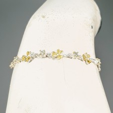 Bracelet topaze bleue