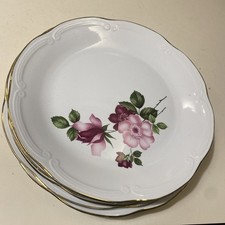 vintage 7 assiettes plates en