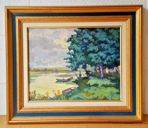 Tableau huile sur - toile, «