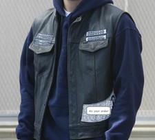 Sqns Qf @ N @ Rchy Fabriqué vers Ordre Personnalisé Broderie Pour Veste Poitrine