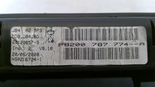 Compteur renault scenic - renault, 2