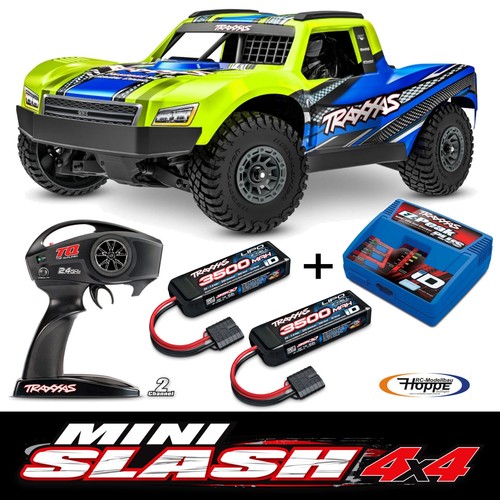 Traxxas mini slash 4x4 jaune - mini-slash,