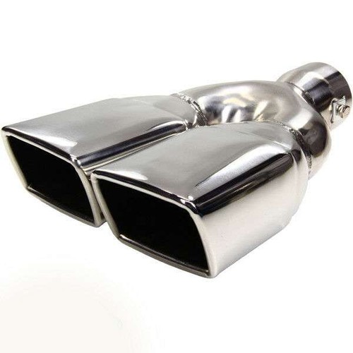 Embout échappement acier - embout, en