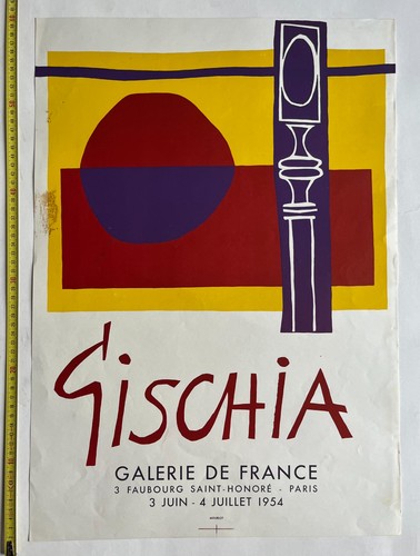Gischia galerie france 1954 - gischia,