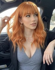 Perruque Rousse Orange