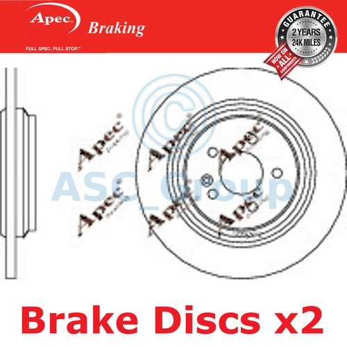 Apec braking 331mm uni oe - 2x,