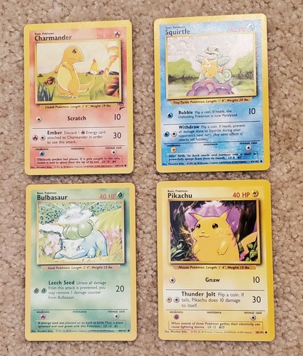 Vintage 1999 pokemon cards - vintage,