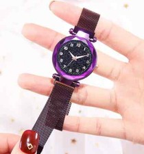 Montre violet magnétique