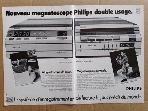 Vhs trade magnetoscope - ad,