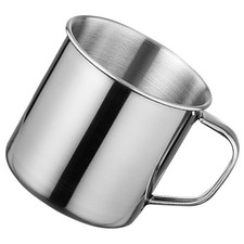  Tasse Metallique Gobelet Inox À Eau En Acier Inoxydable Extérieure