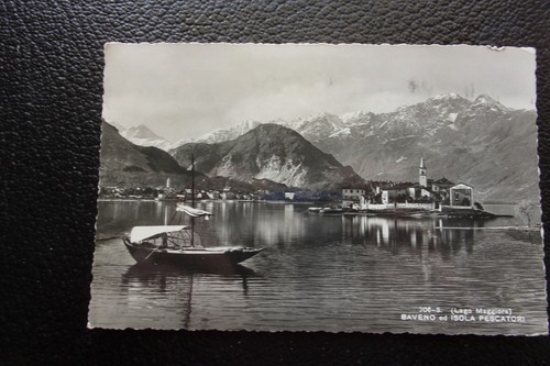 Italie carte postale - postale, baveno