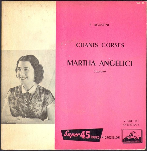 Martha angelici chants corses - angelici,