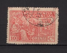 Cv 63 .  Espagne Timbre Guerre