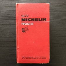 Guide MICHELIN 1972