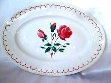 PLAT de SERVICE OVAL décor