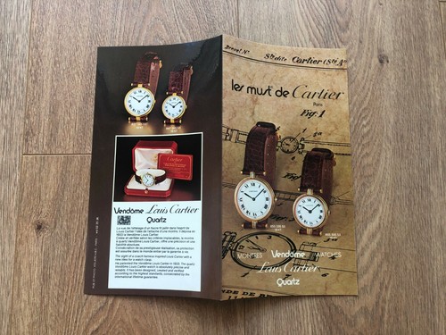Folleto les must de cartier - les,