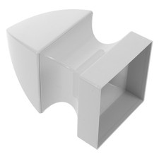  Capuchons de poteau solaires pour rampes d'escalier extérieures en PVC,