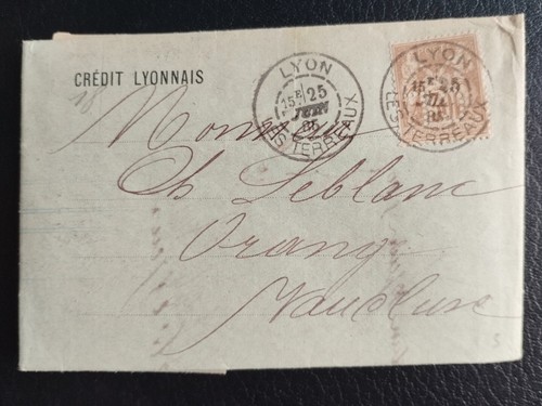 Enveloppe crédit lyonnais - lyonnais, de