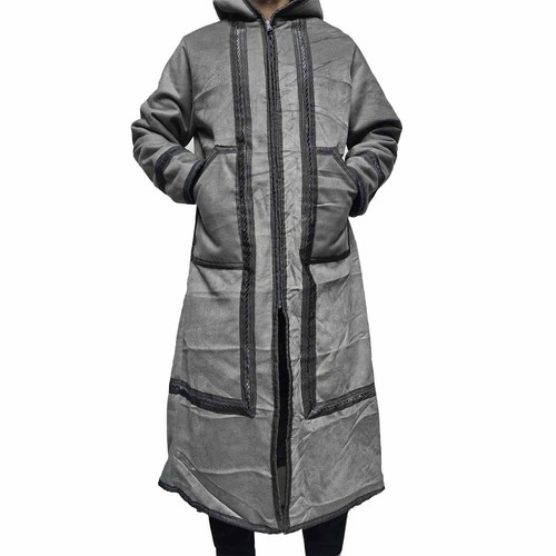 Hiver gris capuche fausse - capuche,