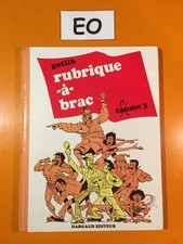 GOTLIB : RUBRIQUE A BRAC T3 EN EO!