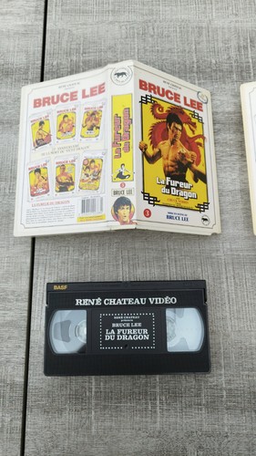 Vhs fureur dragon bruce - vhs,