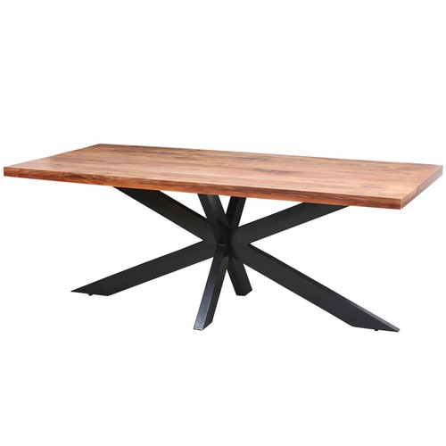 Banquette table industrielle - table,