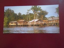 cpm - Guyane - carte panoramique de St Laurent de Maroni