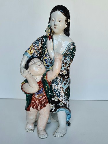 Céramique femme enfant - femme, à